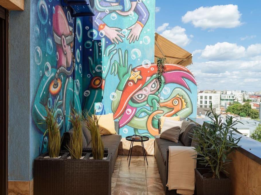 ブカレストTerrasse Des Plongeursアパートメント エクステリア 写真